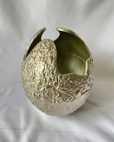 Textured Cut Out Sphere Ornament