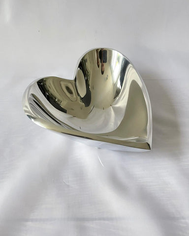 Silver Heart Dish