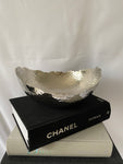 New arrival Hammered scalloped edge dish