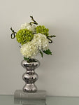 New arrival Silver Ceramic Bubble Vase