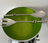 BACK IN STOCK Knotted Silver Salad Servers