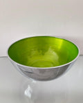 Lime Green Enamel Coloured Bowl